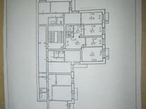 3-к квартира, 85 м², 4/4 эт.