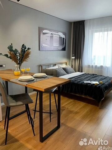 Квартира-студия, 27 м², 1 кровать
Квартира-студия, 27 м², 1 кровать