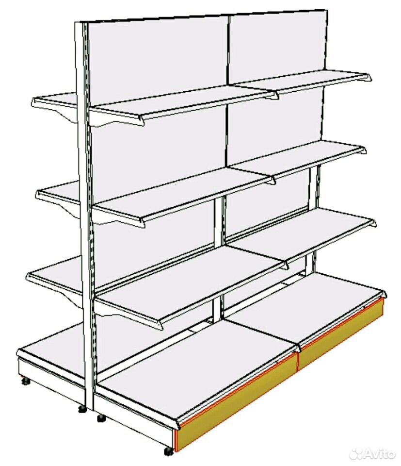 Стеллаж горка металлический
