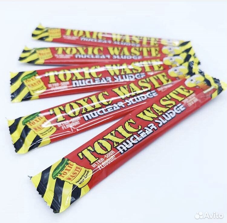 Кислые конфеты Toxic Waste купить на Зозу.ру - фотография № 3
