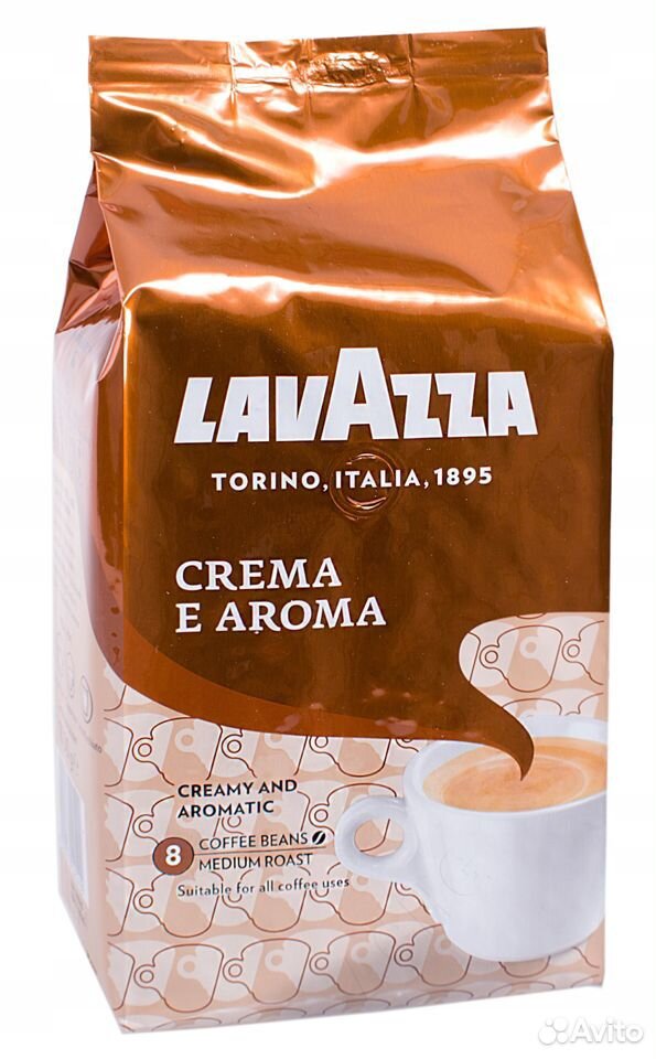 Lavazza crema e Aroma, 1 кг. Кофе в зернах Lavazza crema e Aroma. Кофе lavazza crema e aroma