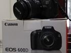Зеркальный фотоаппарат Canon 600D+сумка объявление продам