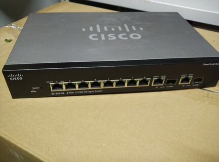Коммутатор Cisco SF302-08