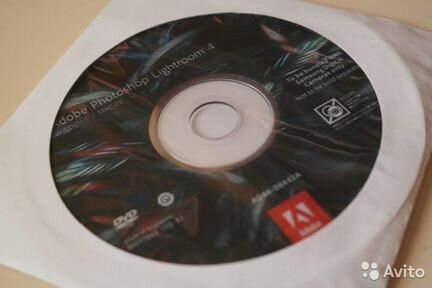 Adobe Lightroom 4 (лицензионный диск)