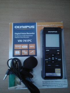 Диктофон цифровой Olympus VN-741PC + Микрофон