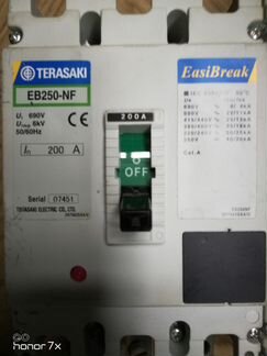 Авт. выключатели Terasaki EB250-NF