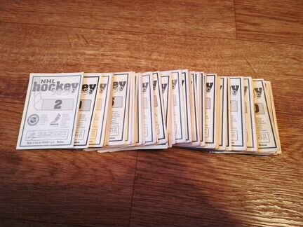 Карточки Panini NHL hokkey 98-99