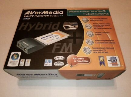 Внешний TV-тюнер AVerMedia (avertv Hybrid+FM Cardb