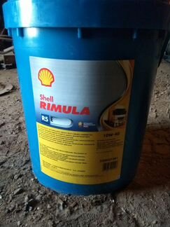 Моторное масло shell rimula 10w-40
