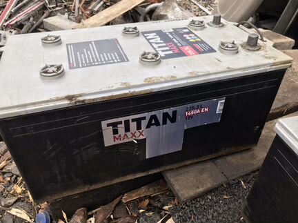 Аккумулятор Titan maxx 6ct-225 Ah б/у
