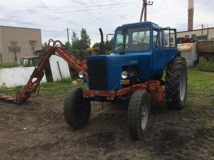 Продаётся трактор мтз-80 с навесной роторной косил