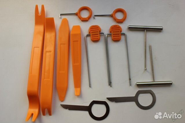 Пластиковый набор для разбора салона- 12 деталей