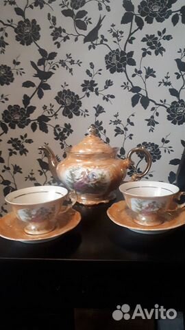 Изысканный чайный сервиз на 6 персон