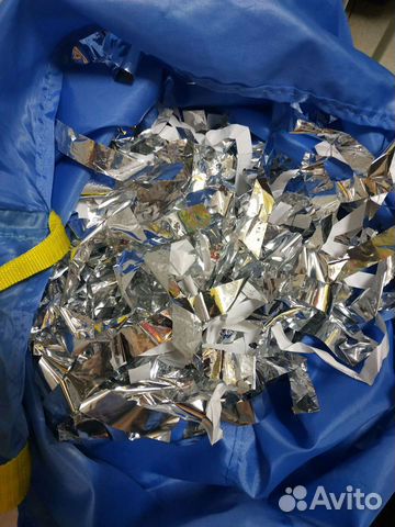 Бумага для бумажного шоу тишью с серебром