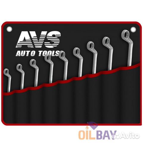 Набор ключей (6-24 мм) (9 предметов) AVS