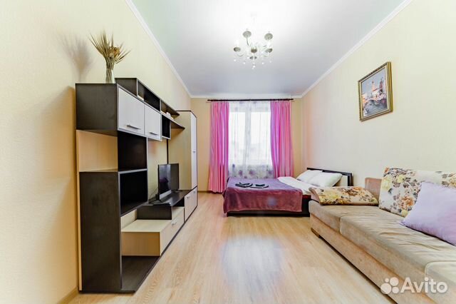 

1-к. квартира, 37 м², 2 кровати