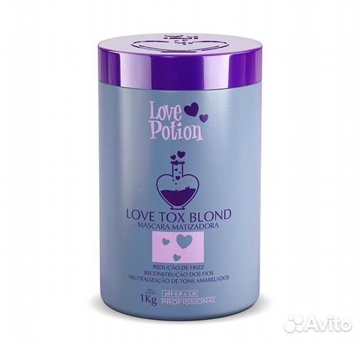 Ботокс для волос love TOX Blond 1000 ml