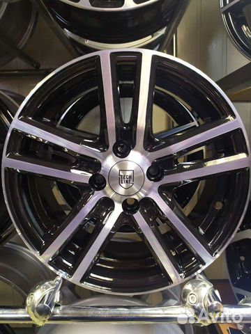 Диски R15 4x100 et40 d60,1 Tech Line 529 BD Новые