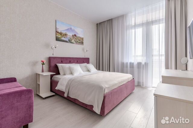 

1-к. квартира, 41 м², 2 кровати