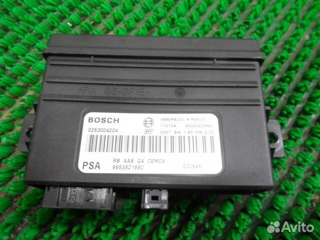 Блок парковки Citroen Berlingo B9 2011