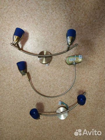 Настенный светильник бра 3 шт