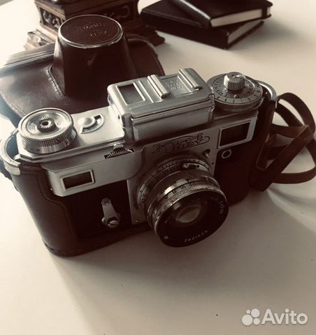 Фотоаппарат Киев с объективом Юпитер 8М плёночный