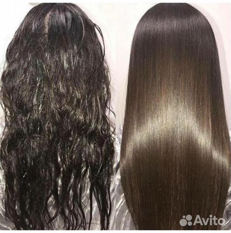 Кератиновое выпрямление волос/Ботокс