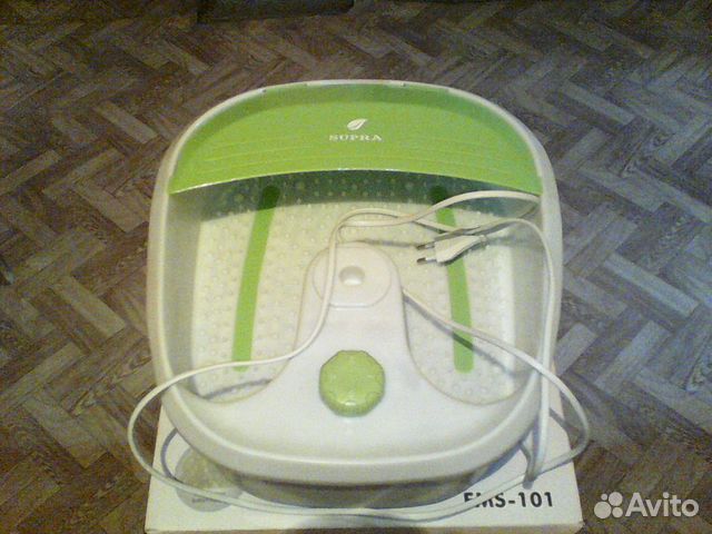 Ванночка для массажа ног supra