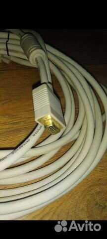 Качественный VGA Кабель Premium (длинный)