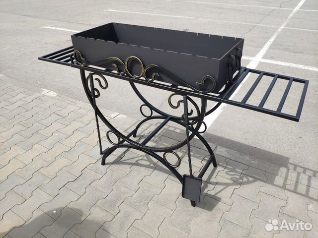 Мангал со съёмным полками. 5мм