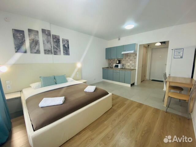 

Квартира-студия, 22 м², 1 кровать