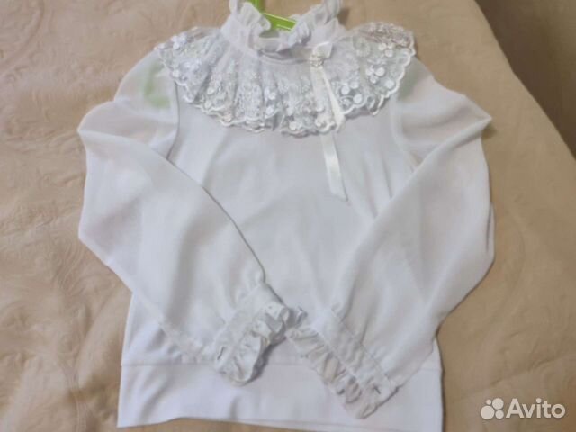 Блузка белая для девочки