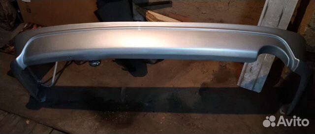 Губа на бампер Axio