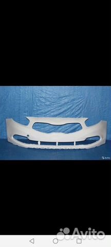 Бампер Kia Ceed 2012 + в цвет белый