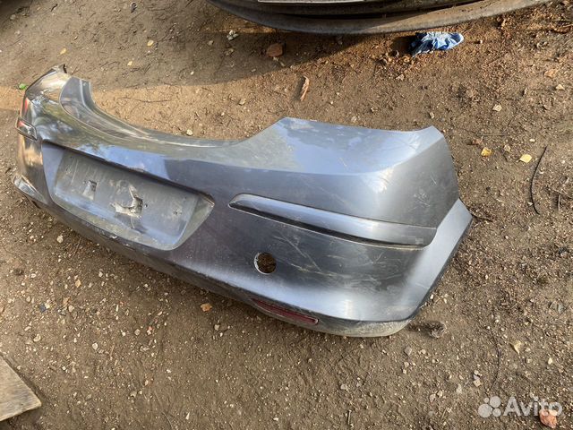 Бампер задний opel astra h gtc