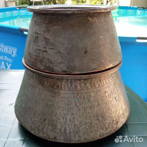 Старинная медная посуда