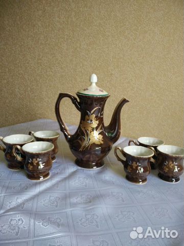 Кофейный сервиз новый