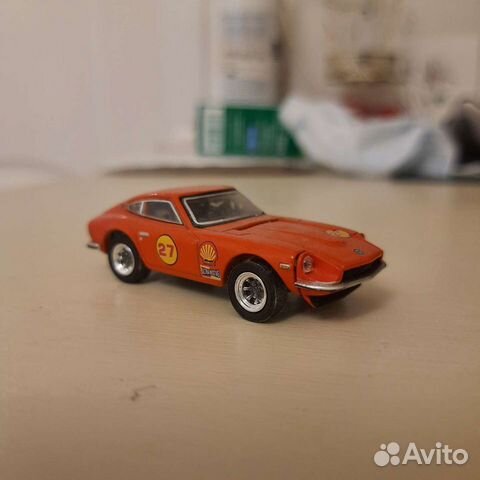 1971 Datsun 240 Z Greenlight 1:64 распак