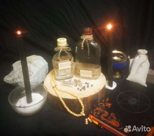 Ведьмина бутылка на деньги,защиту,любовь
