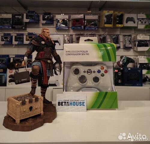 Беспроводной Джойстик Xbox360 V2 White New