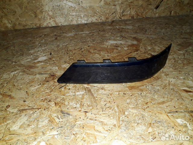 Накладка на бампер Ford Fusion 1.6 2006