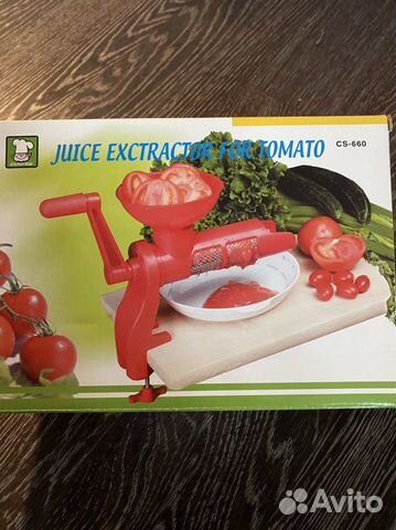 Соковыжималка-пресс для томатов и других овощей и