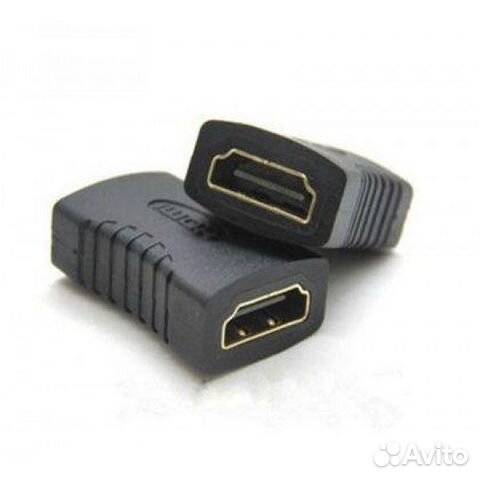 Переходник hdmi соединитель (гнездо-гнездо)