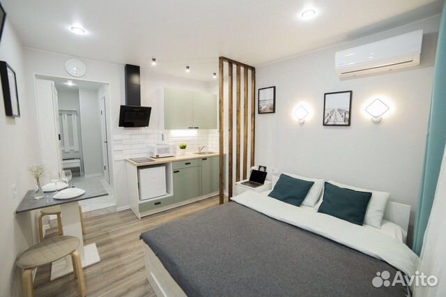 

Квартира-студия, 22 м², 1 кровать