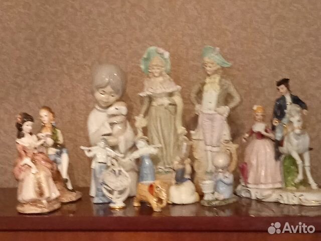 Фарфоровые, керамические фигурки