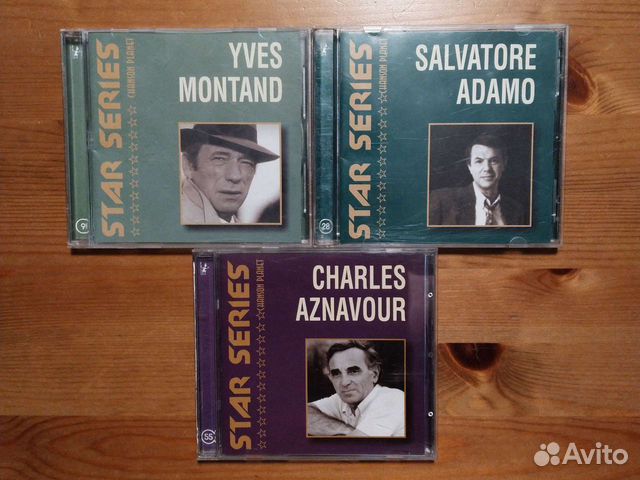 Музыкальные cd диски Сальваторе Адамо