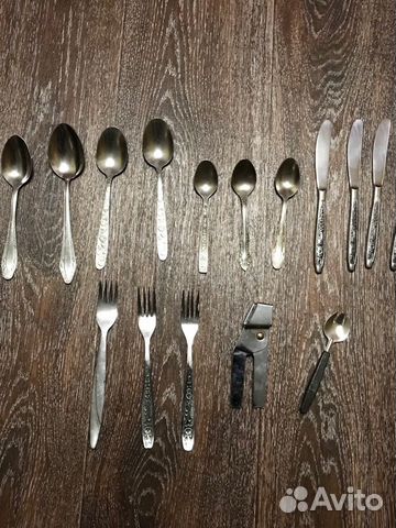 Ложки вилки ножи (нержавейка СССР)