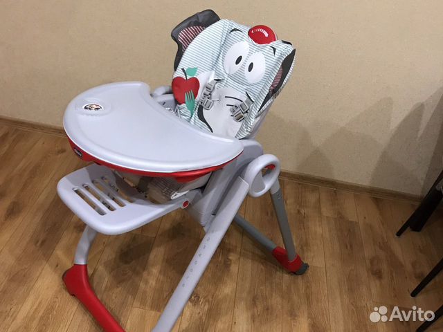 Стульчик для кормления chicco polly 2 start