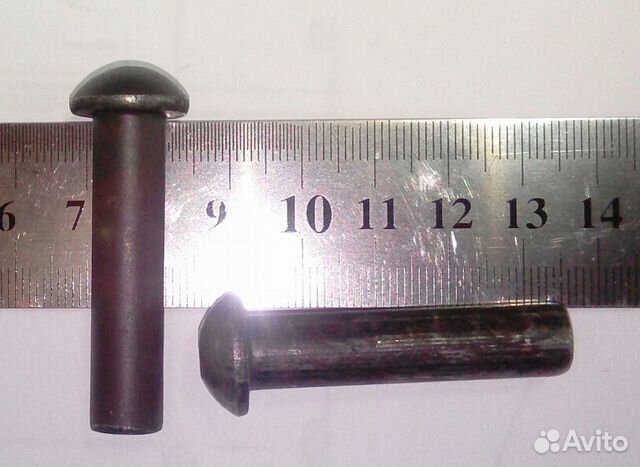 Диаметр стержня заклепки Диаметр стержня заклепки