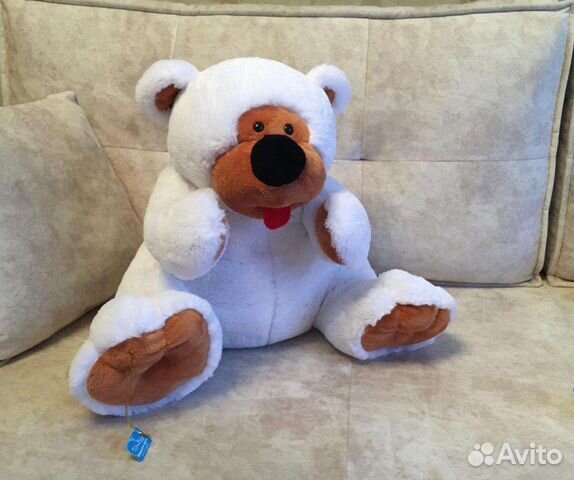 Медведь плюшевый, мягкая игрушка